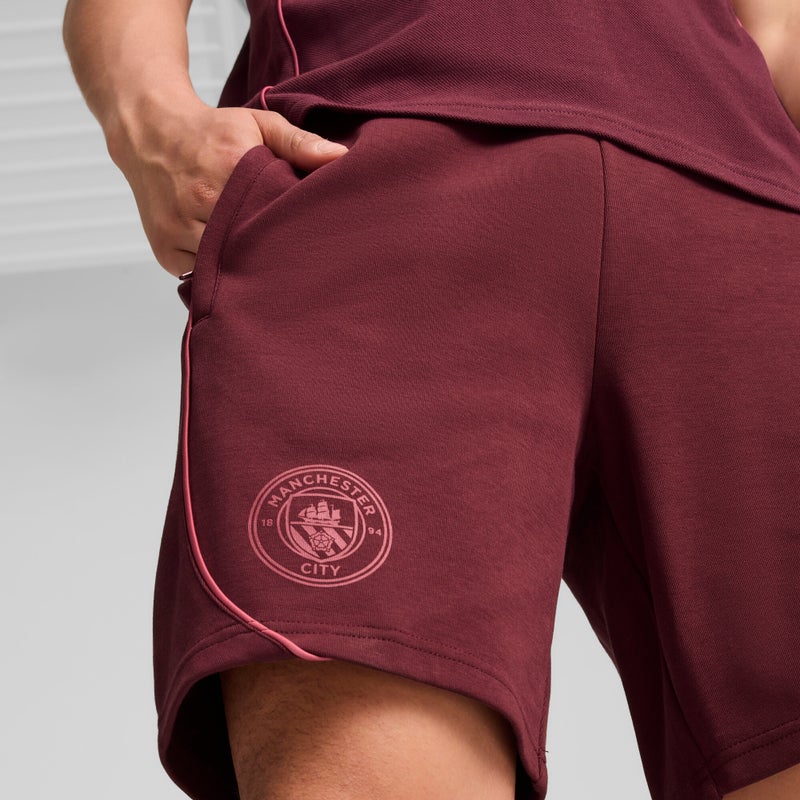 PUMA Manchester City Mens Red Casuals Shorts - Image 5